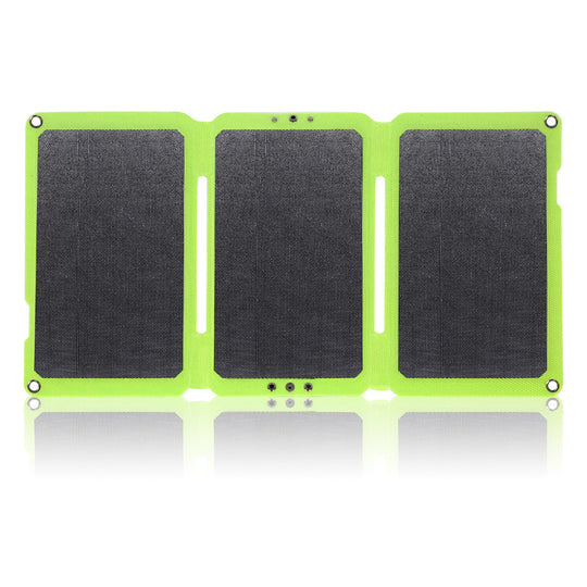 MOOLSUN Portable Solar Charger 24W Solar Panel Charger with 3 USB Output Ports ETFE Foldable Camping Travel Charger for Tablet Ipad iPhone and More